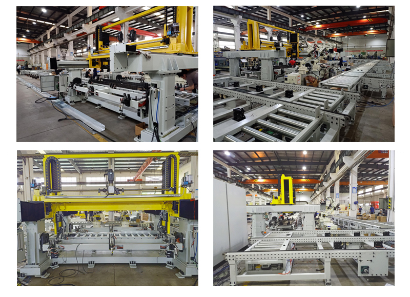龍門吊上梁、立柱機器人弧焊流水線