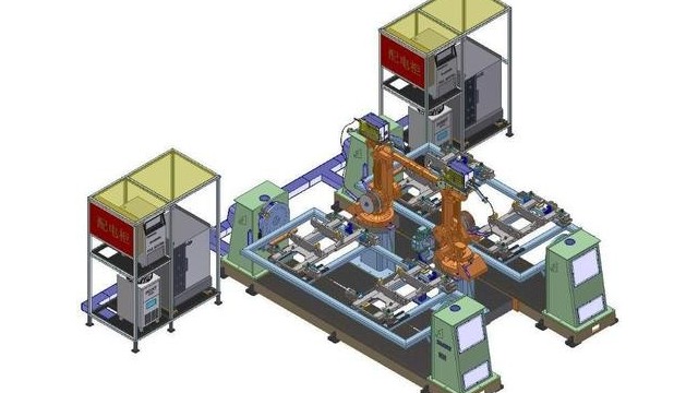 機器人上下料工作站