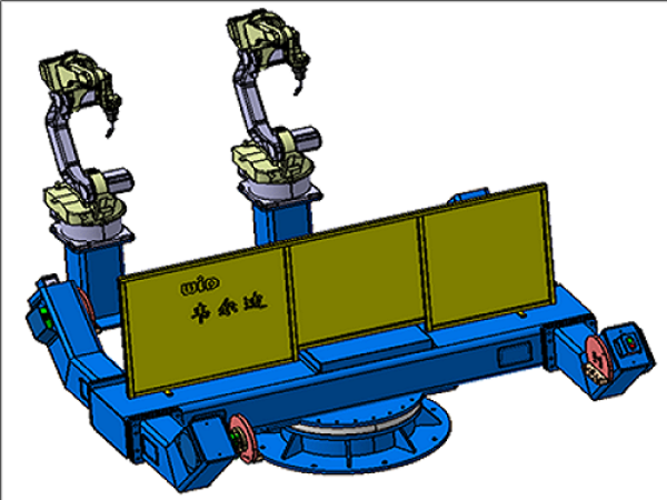 機(jī)器人水平三軸焊接變位機(jī)